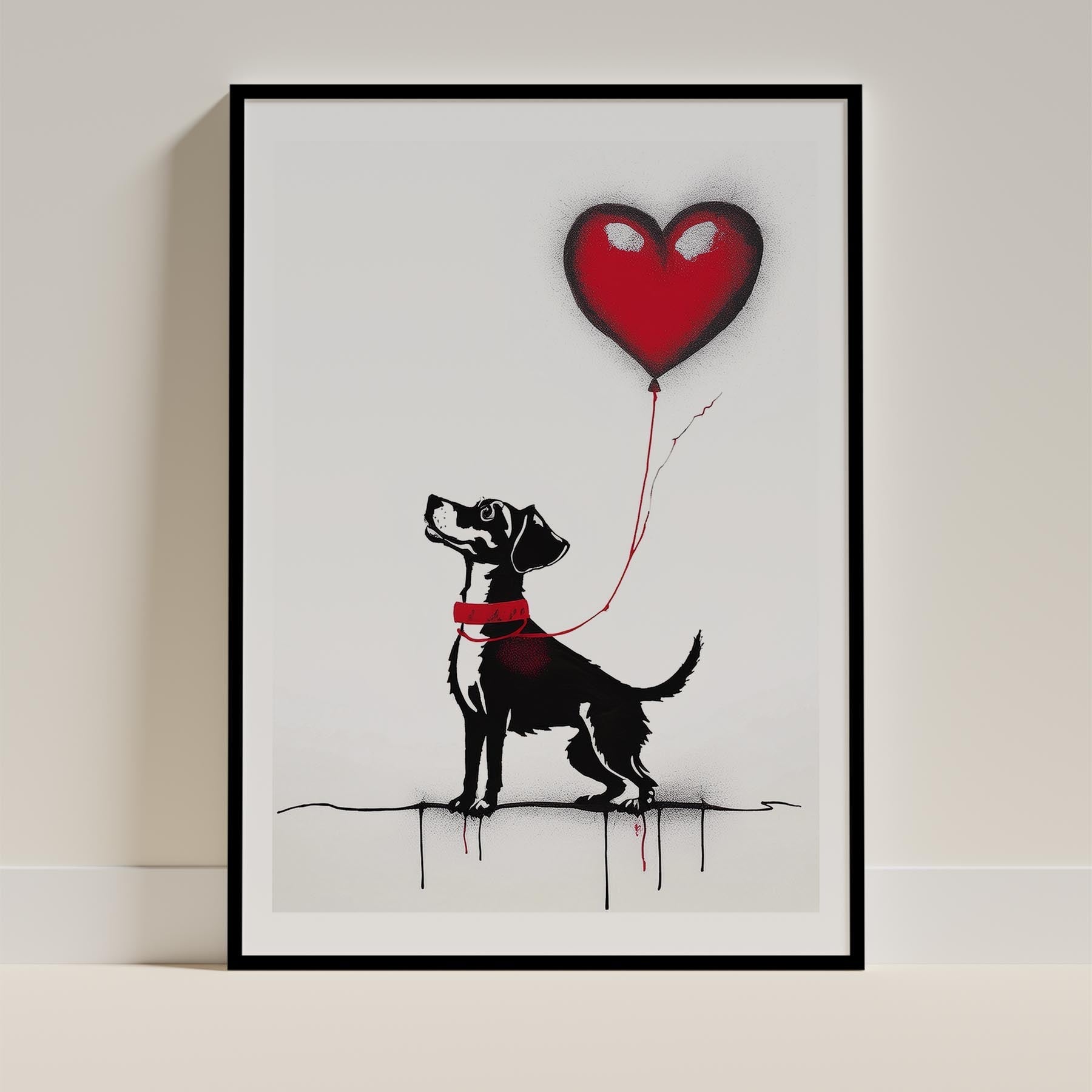 Jack Russell DOGSY Series inspired by the Art of Banksy image 0