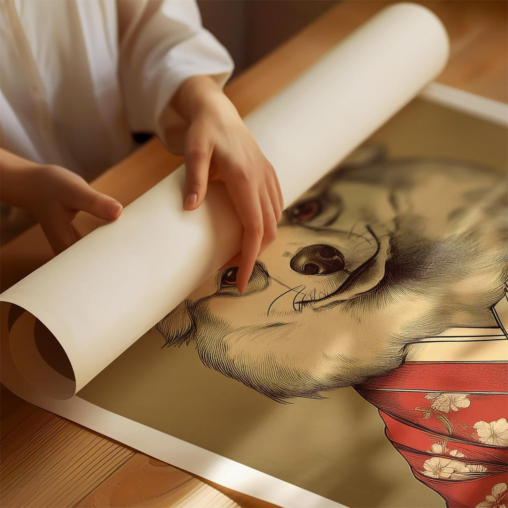 Pomeranian Japanse Kimono Dog Series image 1