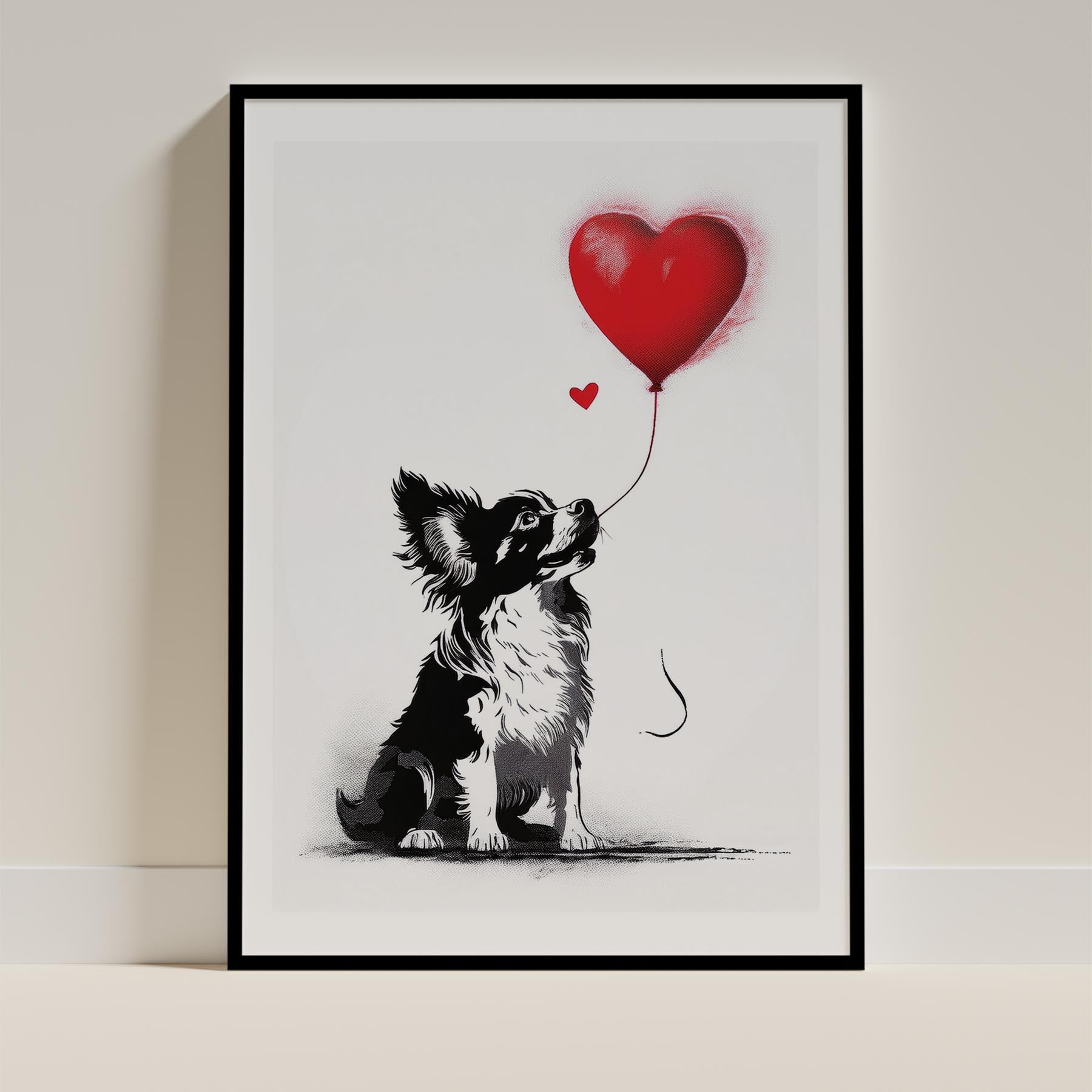 Papillon DOGSY Series inspired by the Art of Banksy image 11