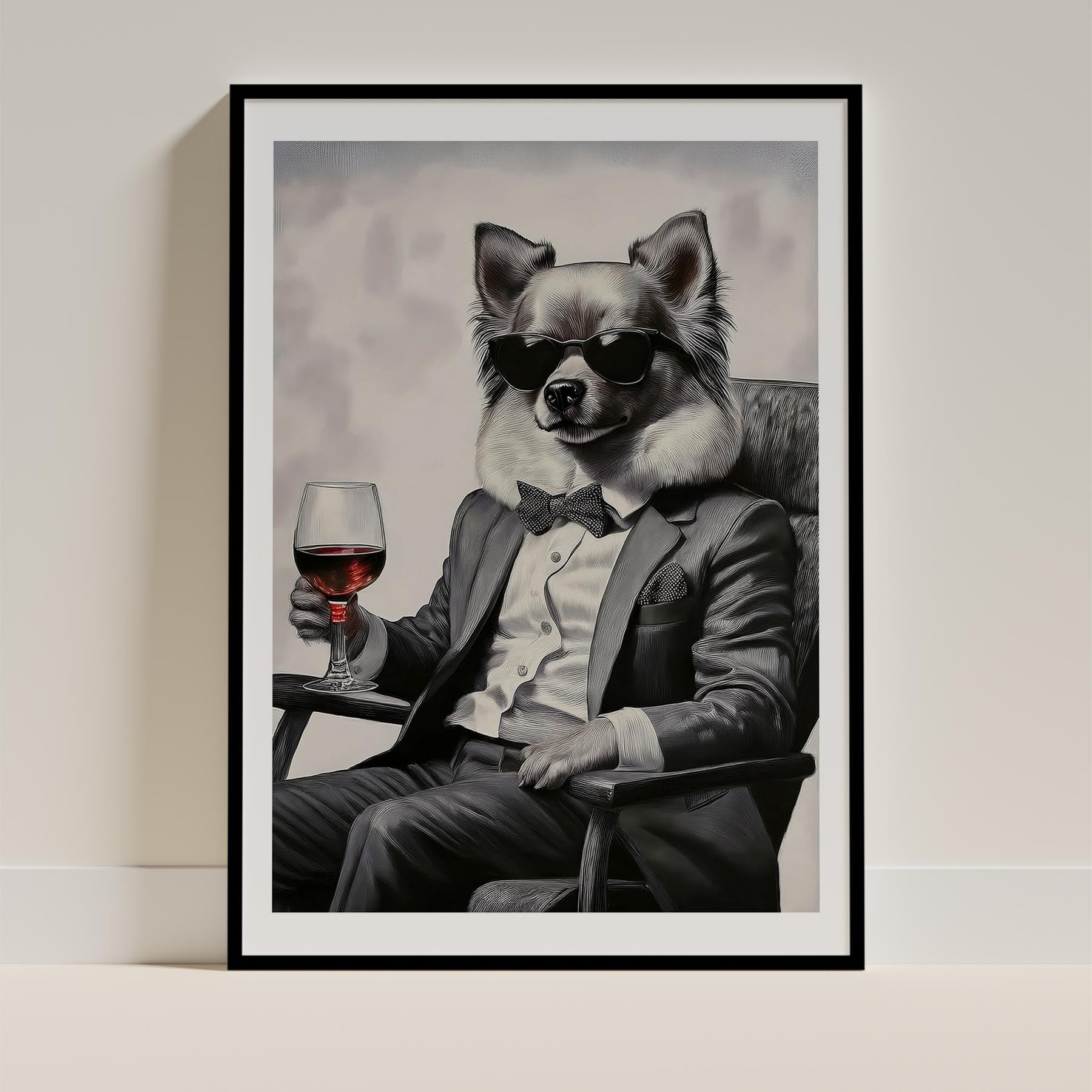 Pomeranian Dog Art Print Unframed Vol 1 | 11 Unique Designs | Wall Art Gift for Dog Lovers - Image 6 | Dogsy & Co