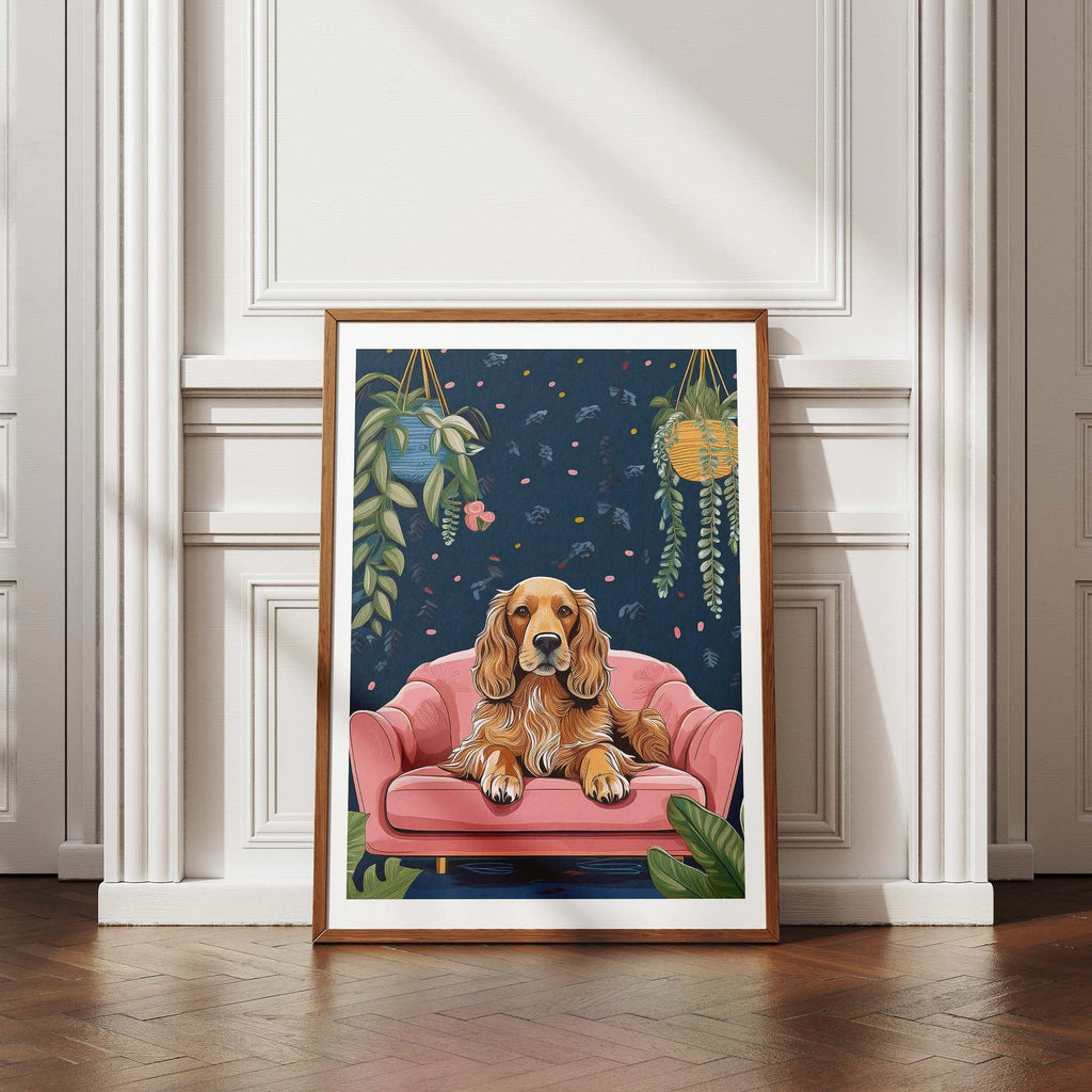 Cocker Spaniel  Just Lounging Around image 4