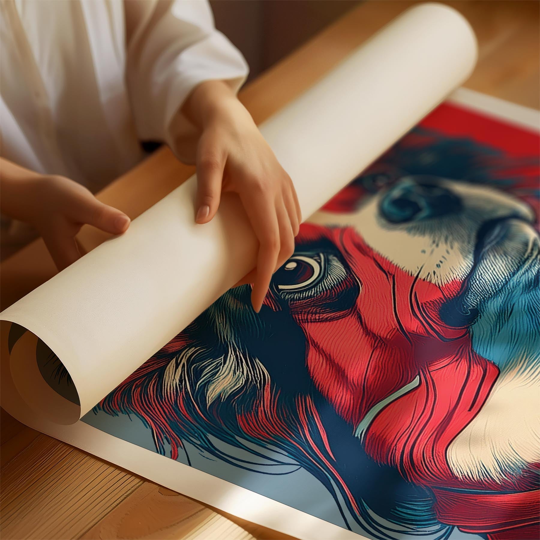 Papillon HOPE Series Inspired by the Obama Poster image 1