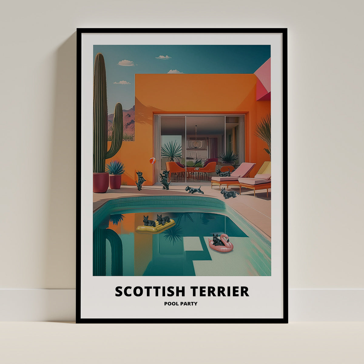 Scottish Terrier Dog Art Print Unframed Vol 2 | 7 Unique Designs | Wall Art Gift for Dog Lovers - Image 7 | Dogsy & Co