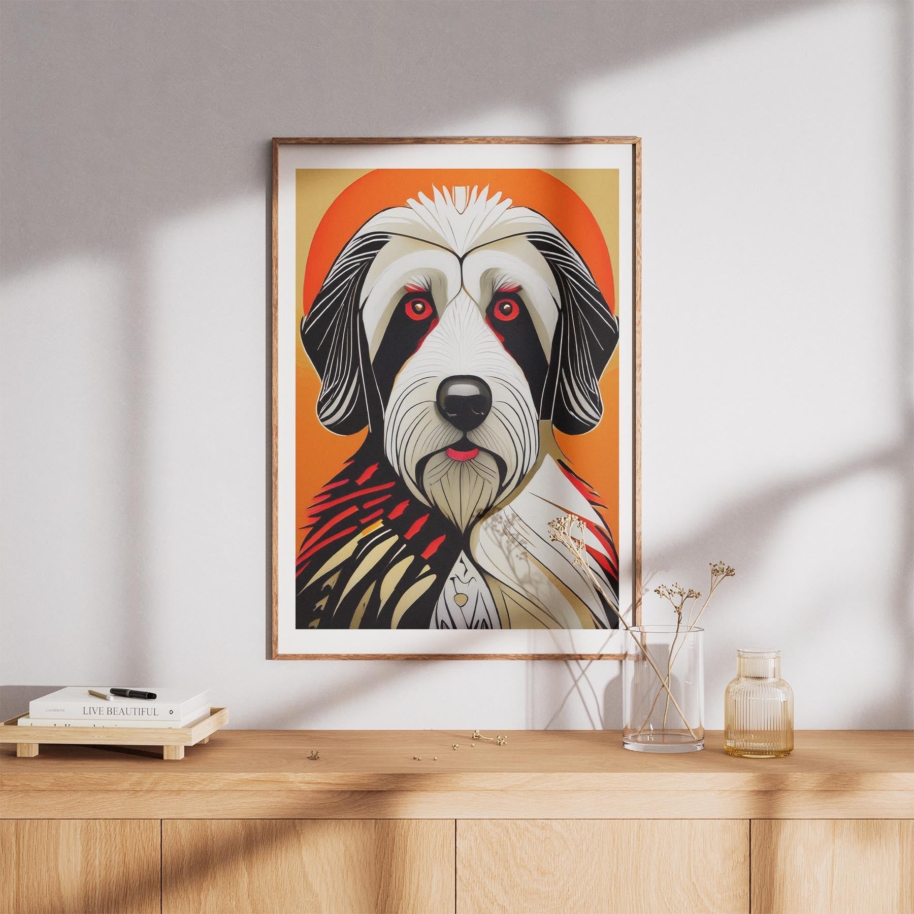 Smithfield Sheepdog Geometric Orange Series image 8