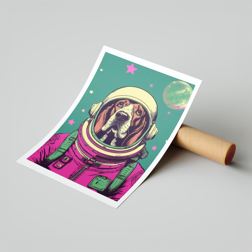 Basset Hound Space Dogs Series image 6