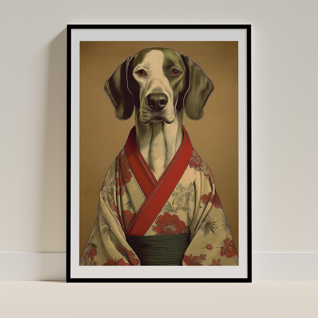 German Pointer Japanse Kimono Dog Series image 0