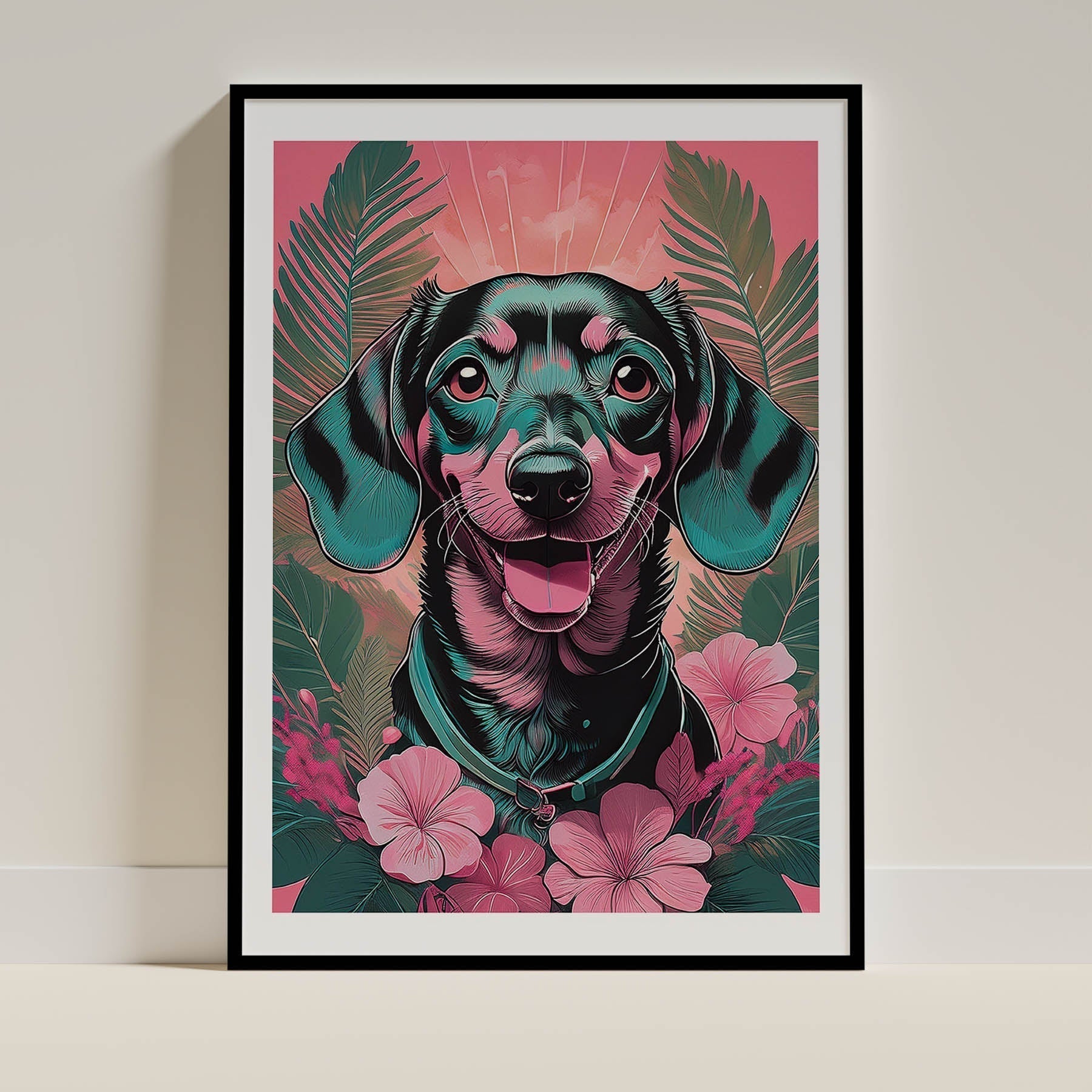 Dachshund Dog Art Print Unframed Vol 2 | 11 Unique Designs | Wall Art Gift for Dog Lovers - Image 8 | Dogsy & Co