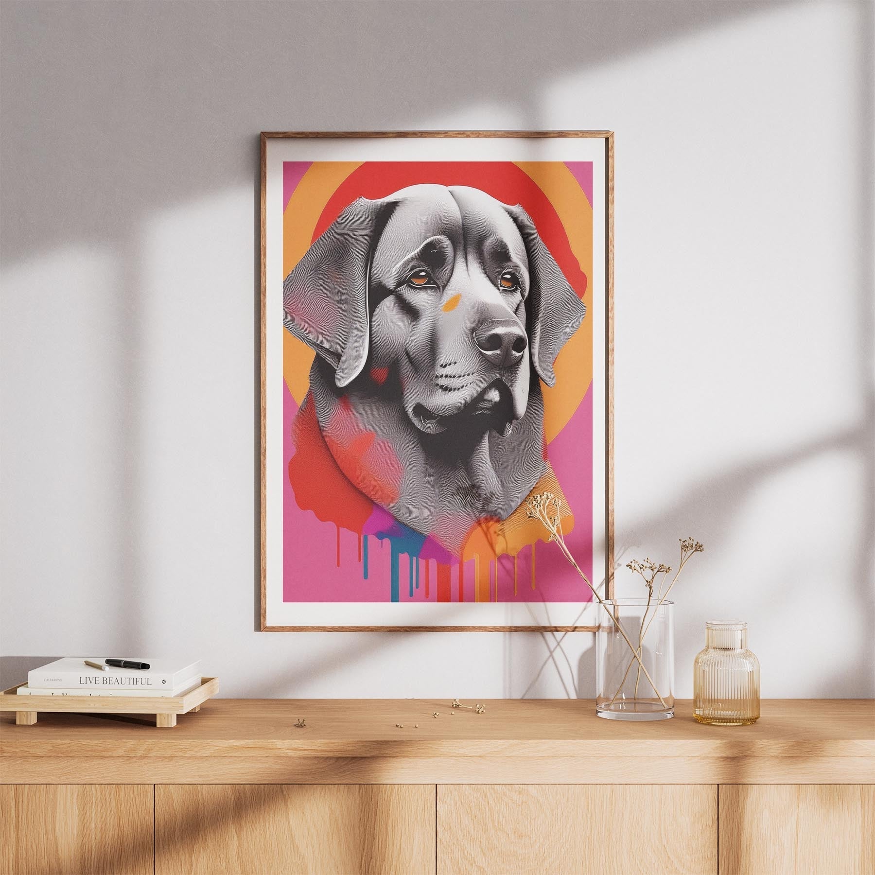 Newfoundland Modern Pop Dog Series image 8