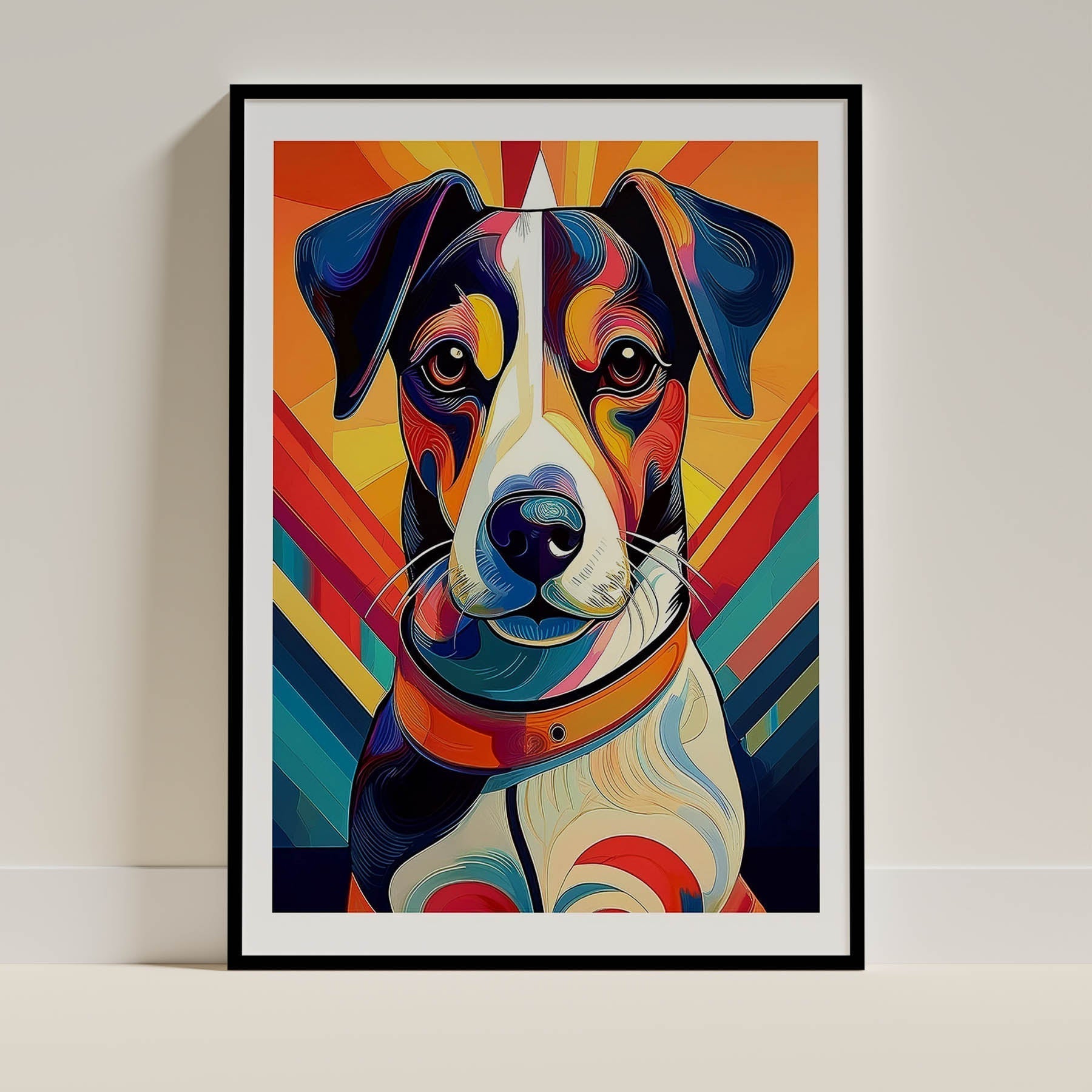 Jack Russell Terrier Dog Art Print Unframed Vol 2 | 8 Unique Designs | Wall Art Gift for Dog Lovers - Image 7 | Dogsy & Co
