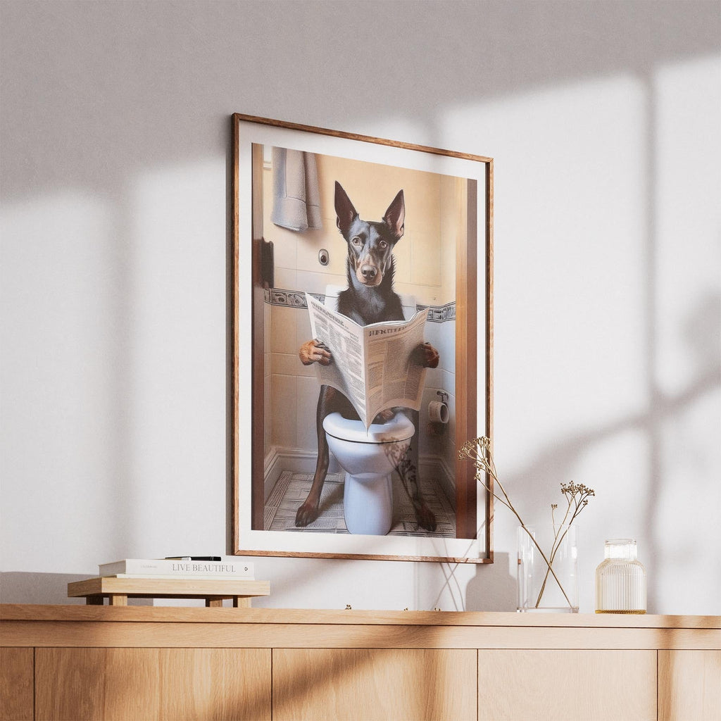 Kelpie Toilet Humour Dog Series 1 image 5