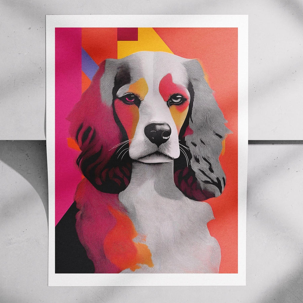 Afghan Modern Pop Dog Series image 7