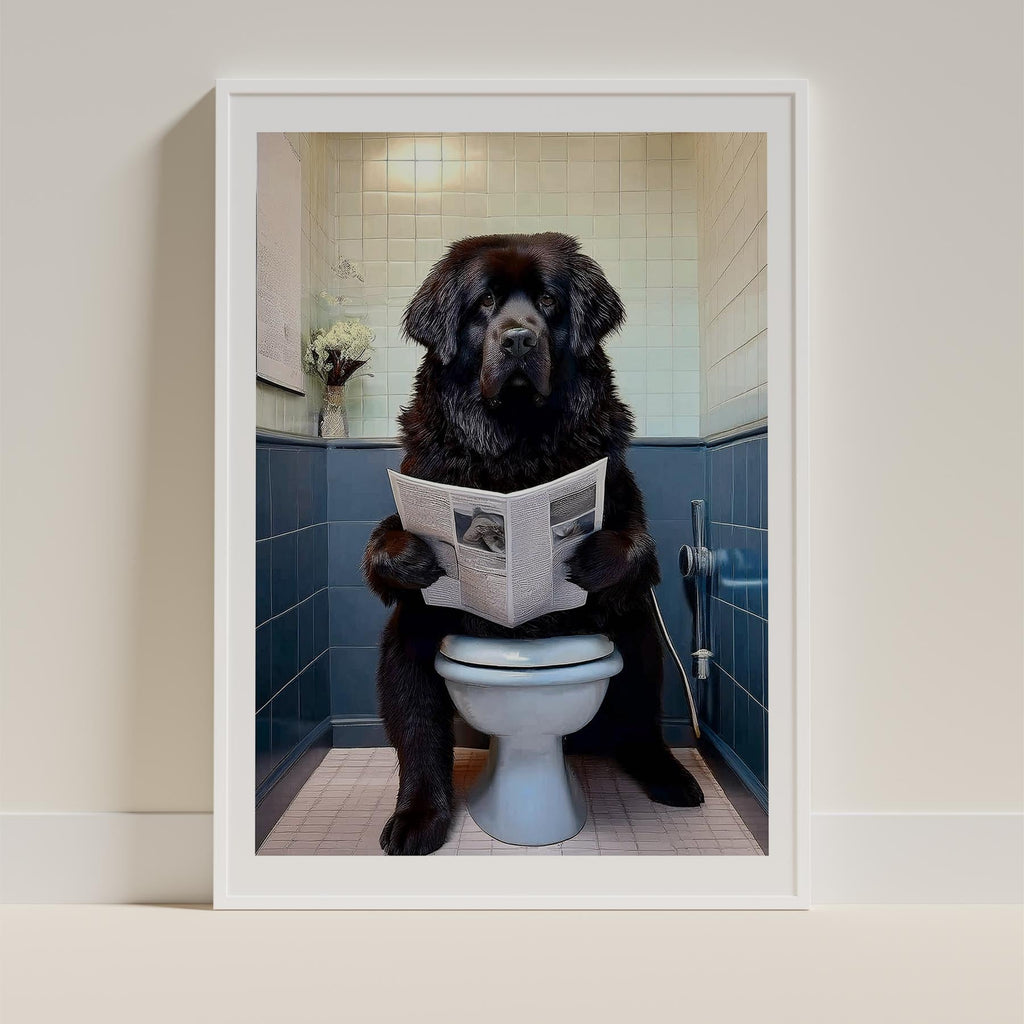 Newfoundland Toilet Humour Dog Series 1 image 9