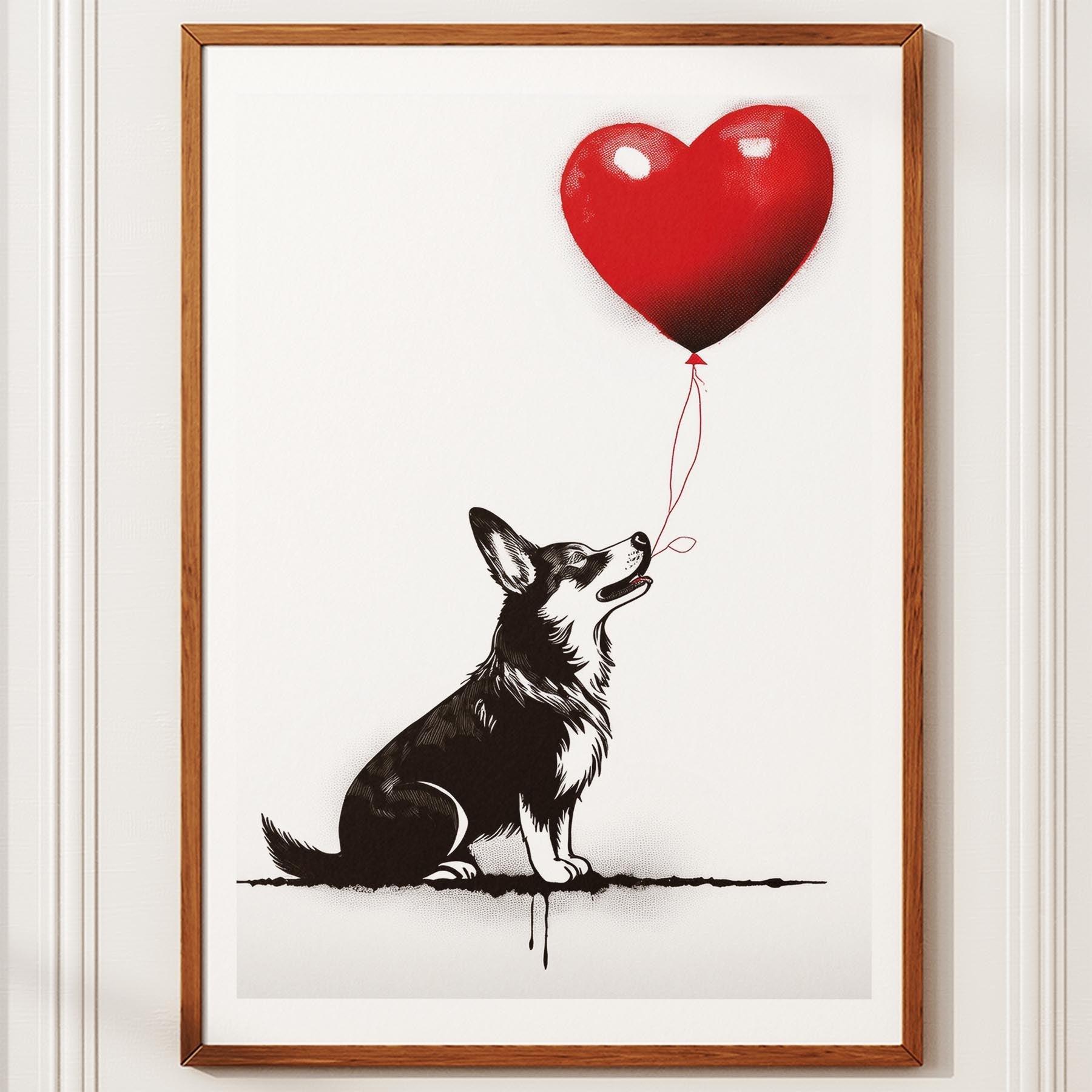 Corgi DOGSY Series inspired by the Art of Banksy image 10