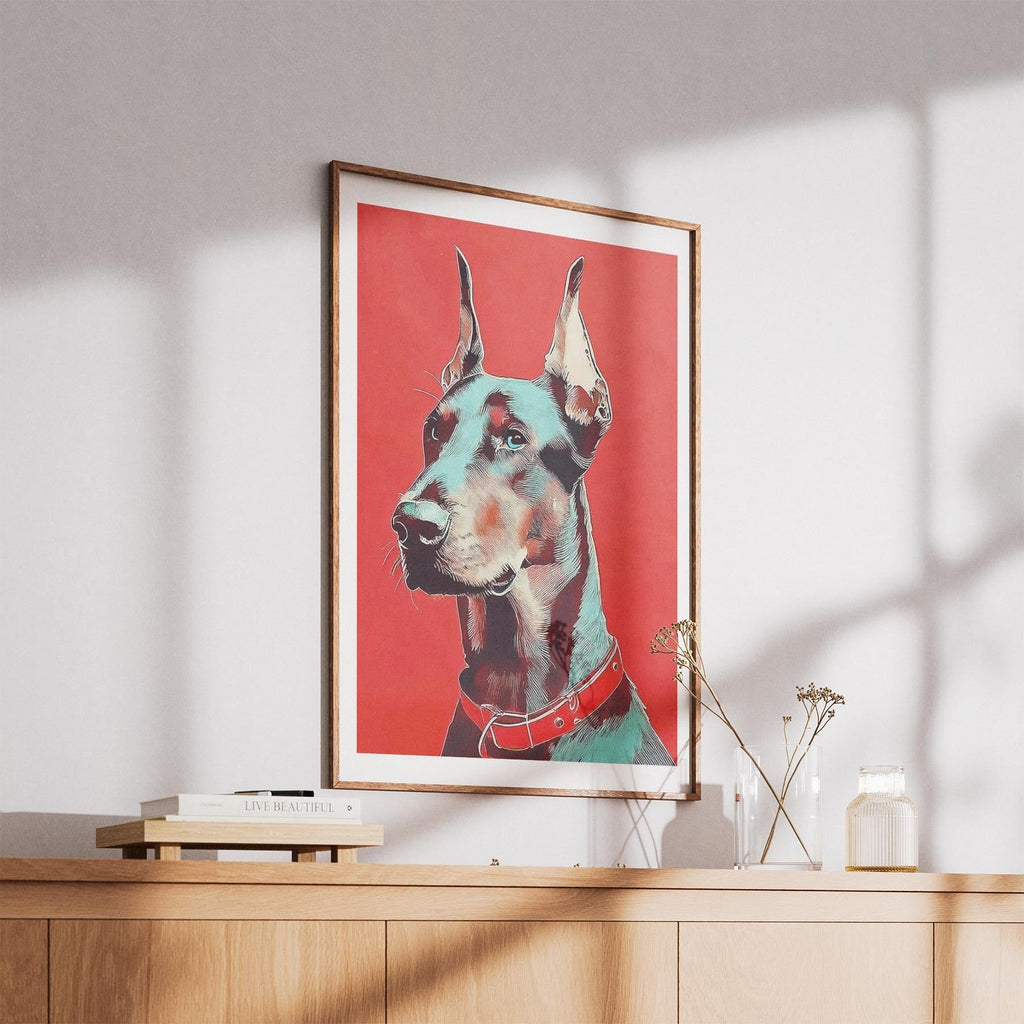 Doberman Red Dog Series image 5