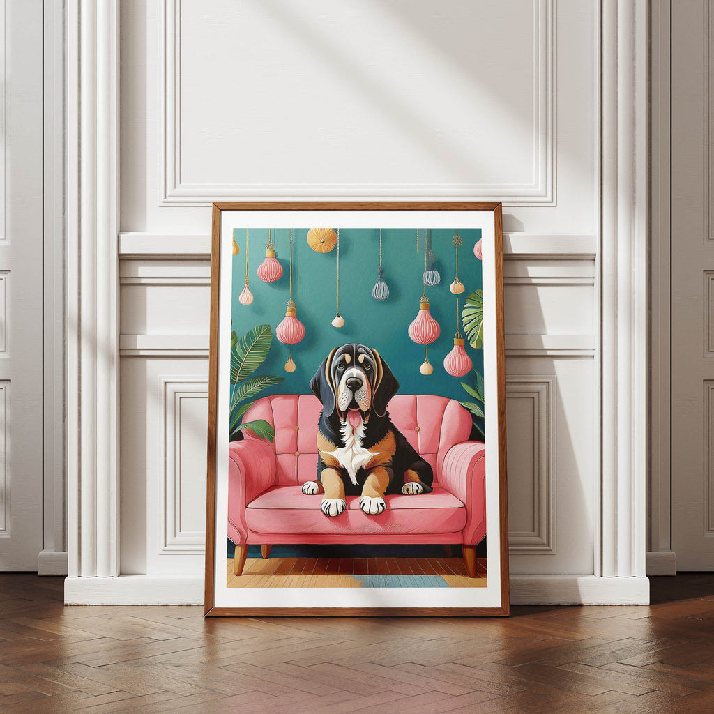 Bloodhound  Just Lounging Around image 4