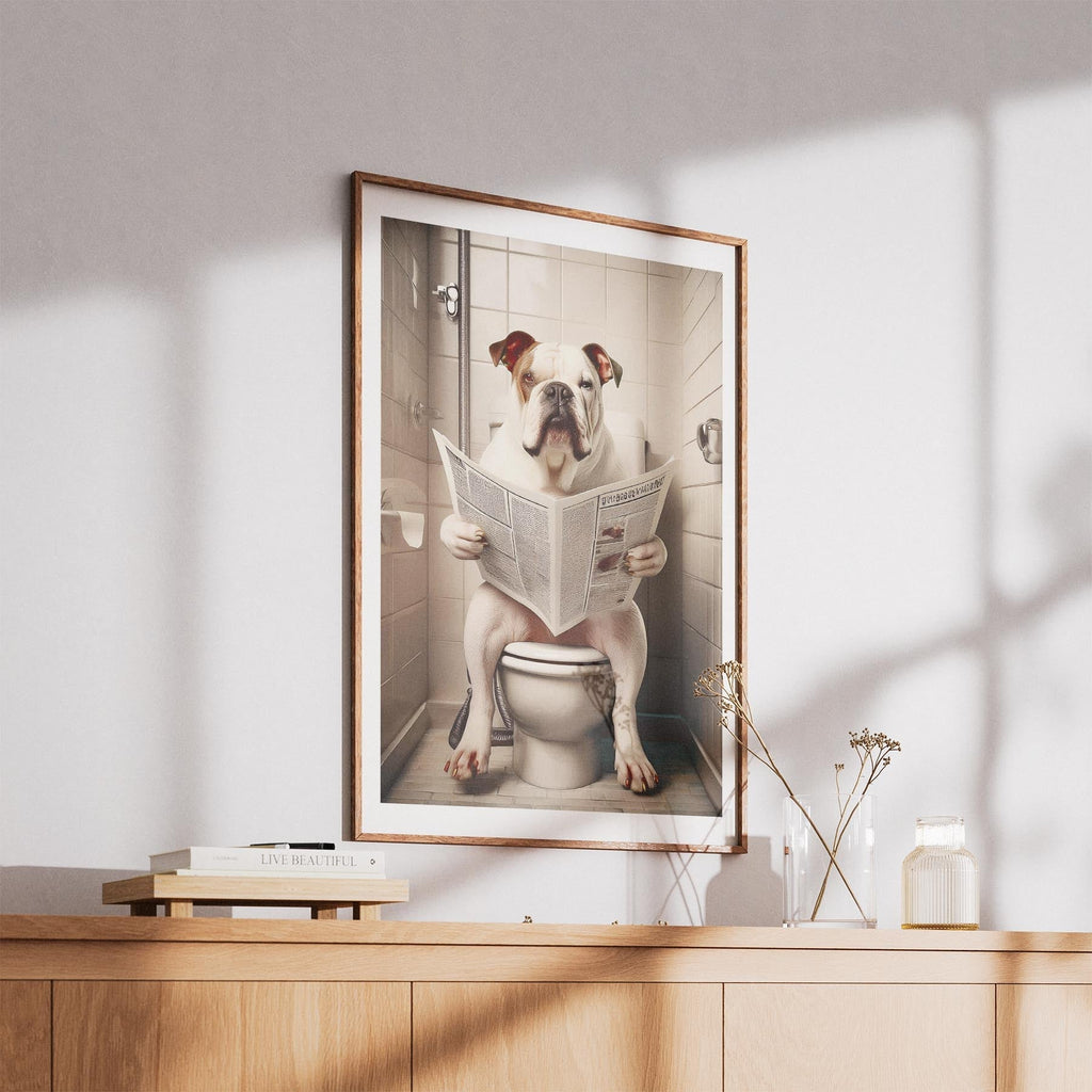 Bulldog Toilet Humour Dog Series 2 image 5