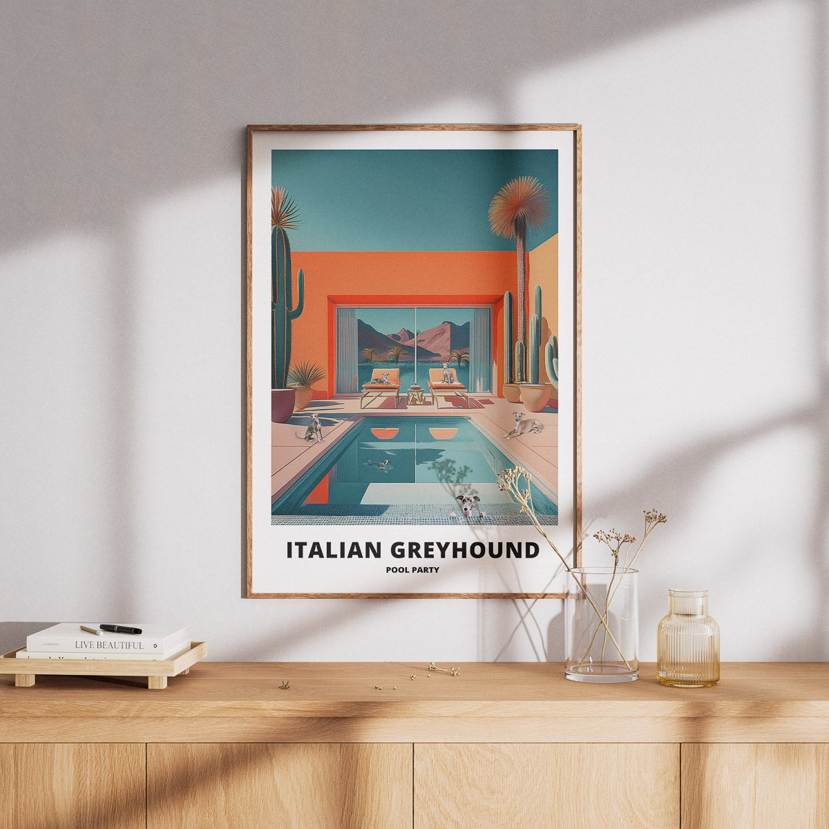 Italian Greyhound Pool Party image 8