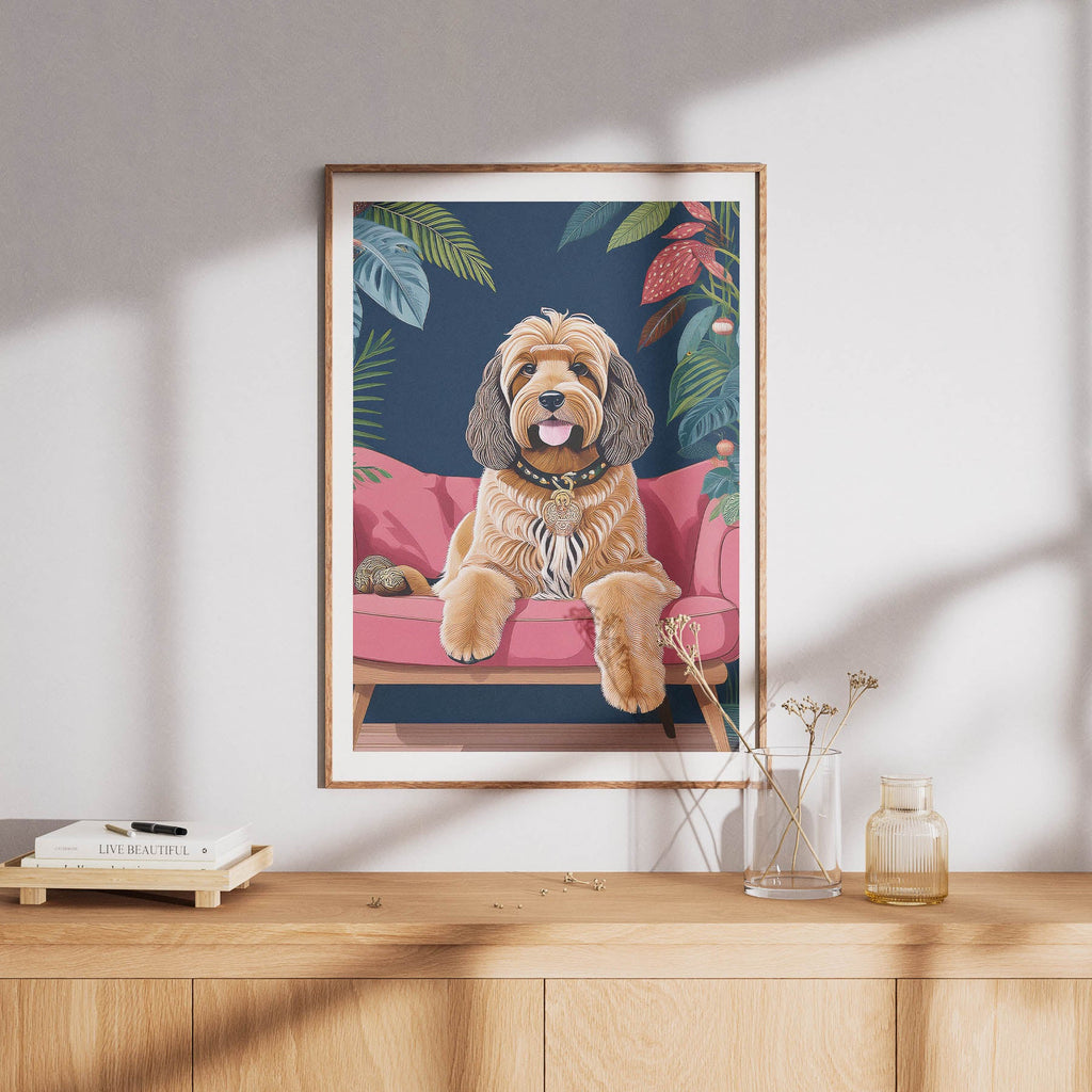 Cavoodle Just Lounging Around image 8