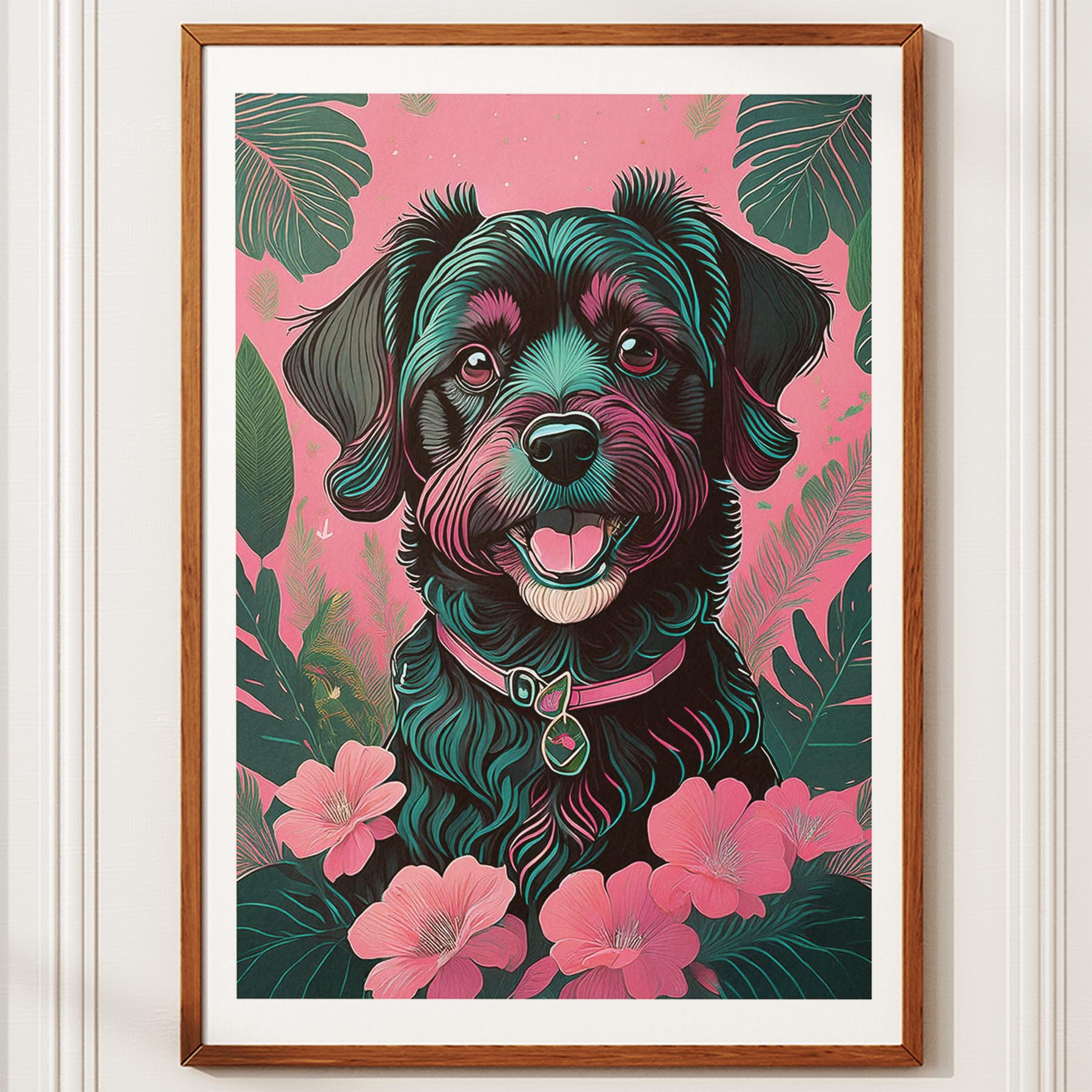 Jackapoo Flowery Dog image 11