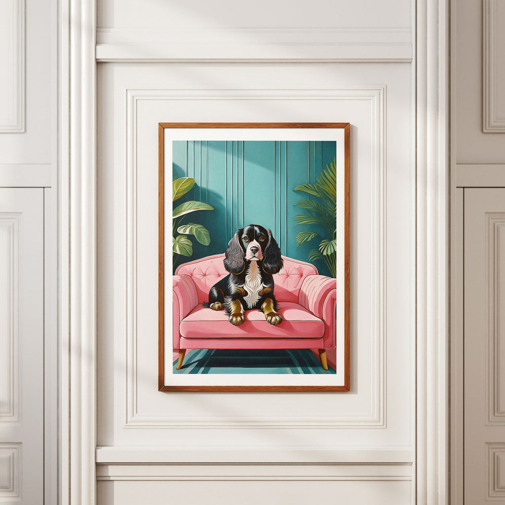 Cocker Spaniel Just Lounging Around image 2