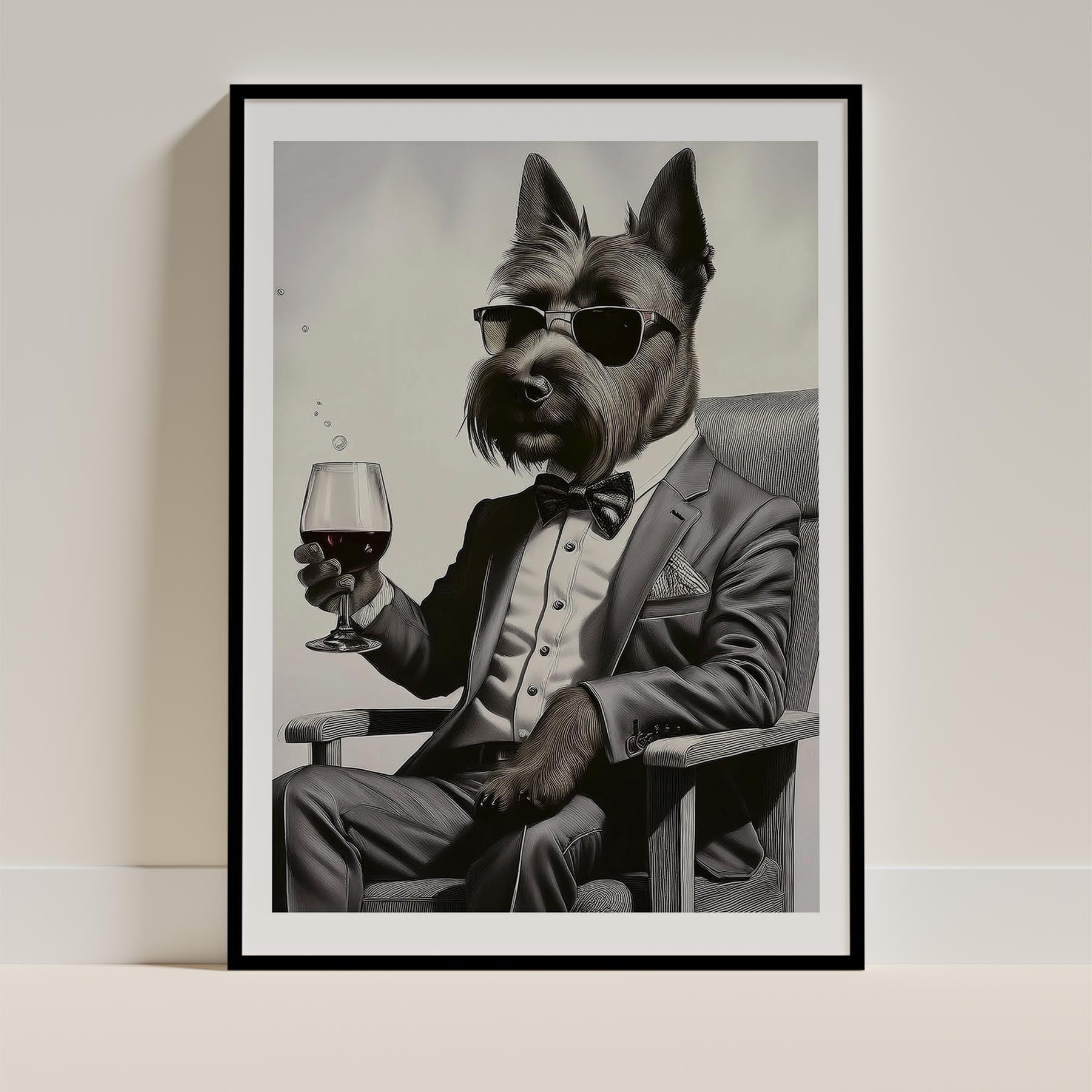 Scottish Terrier Dog Art Print Unframed Vol 1 | 11 Unique Designs | Wall Art Gift for Dog Lovers - Image 6 | Dogsy & Co