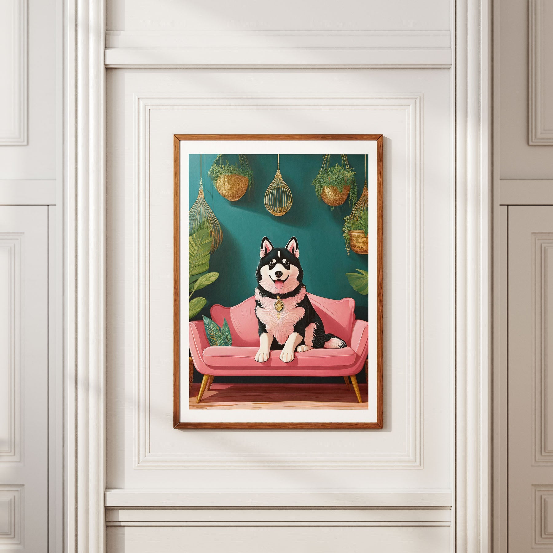 Alaskan Malamute Just Lounging Around image 2