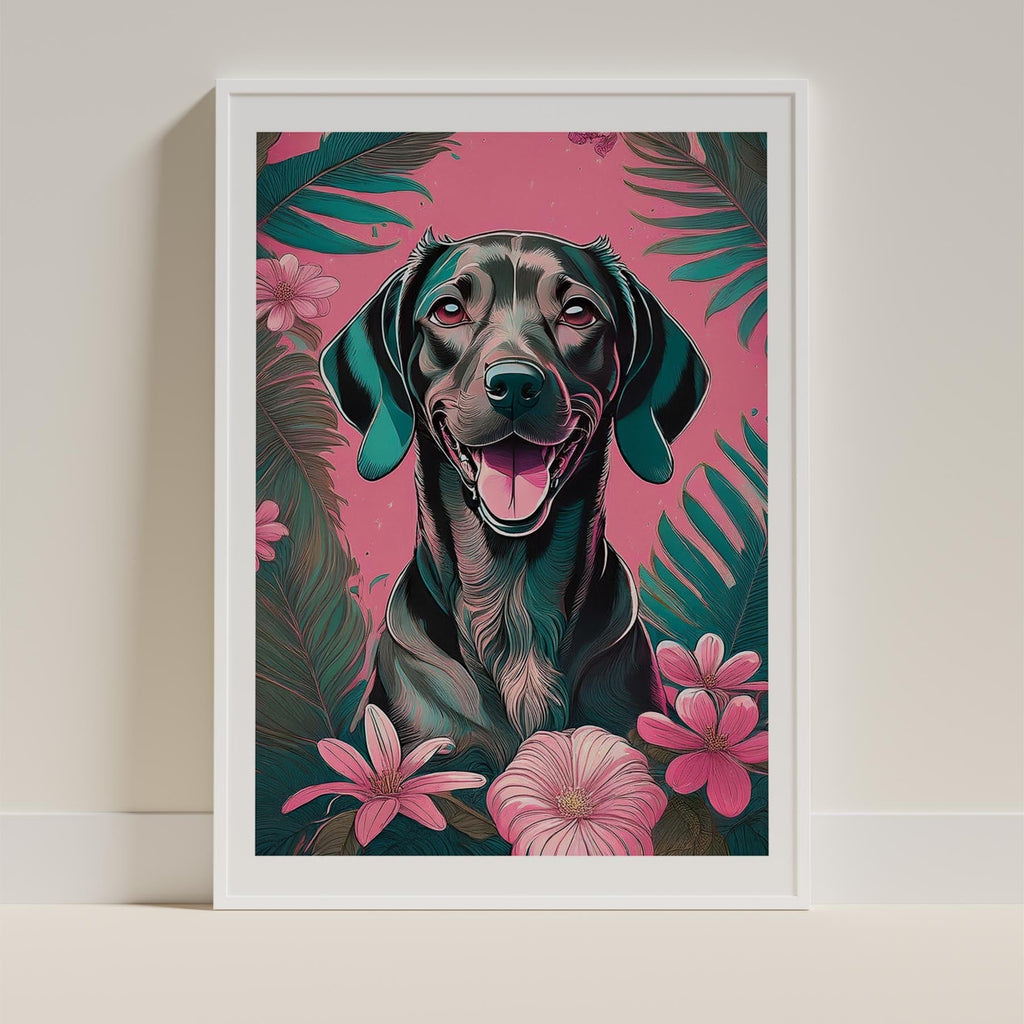 Vizsla Flowery Dog image 10