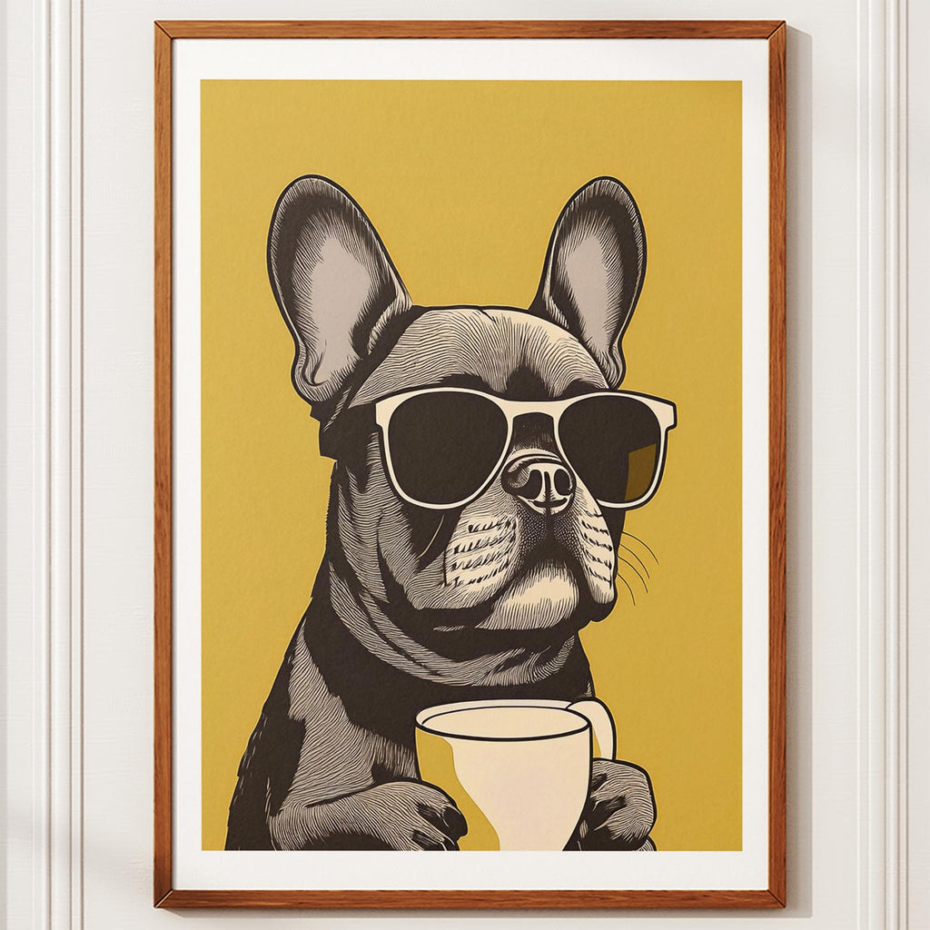 French Bulldog Chillin Coffee Dog image 10
