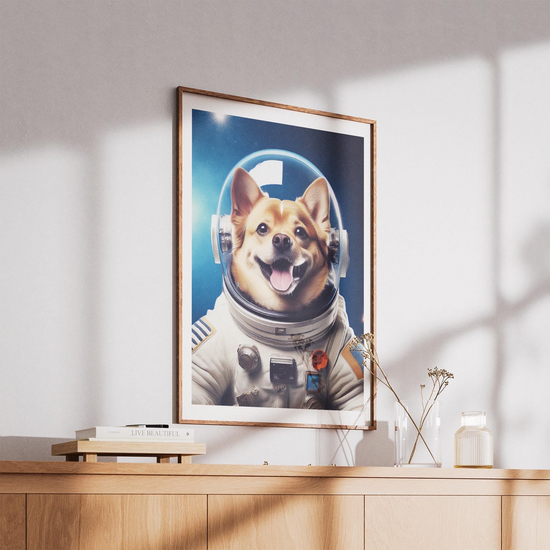 Japanese Chin Astronaut Dog Series image 5