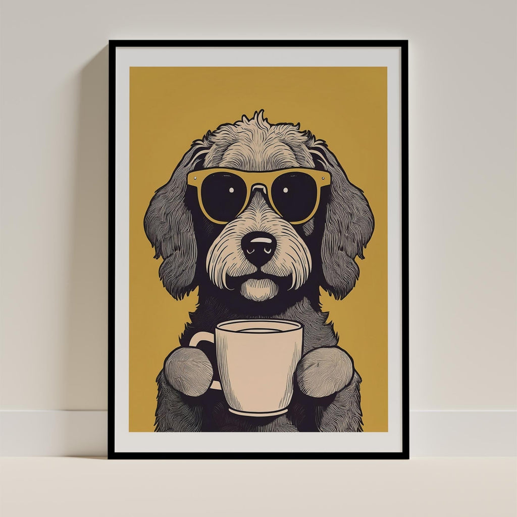 Cockapoo Chillin Coffee Dog image 11