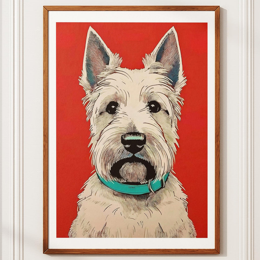 Scottish Terrier Red Dog Series image 10