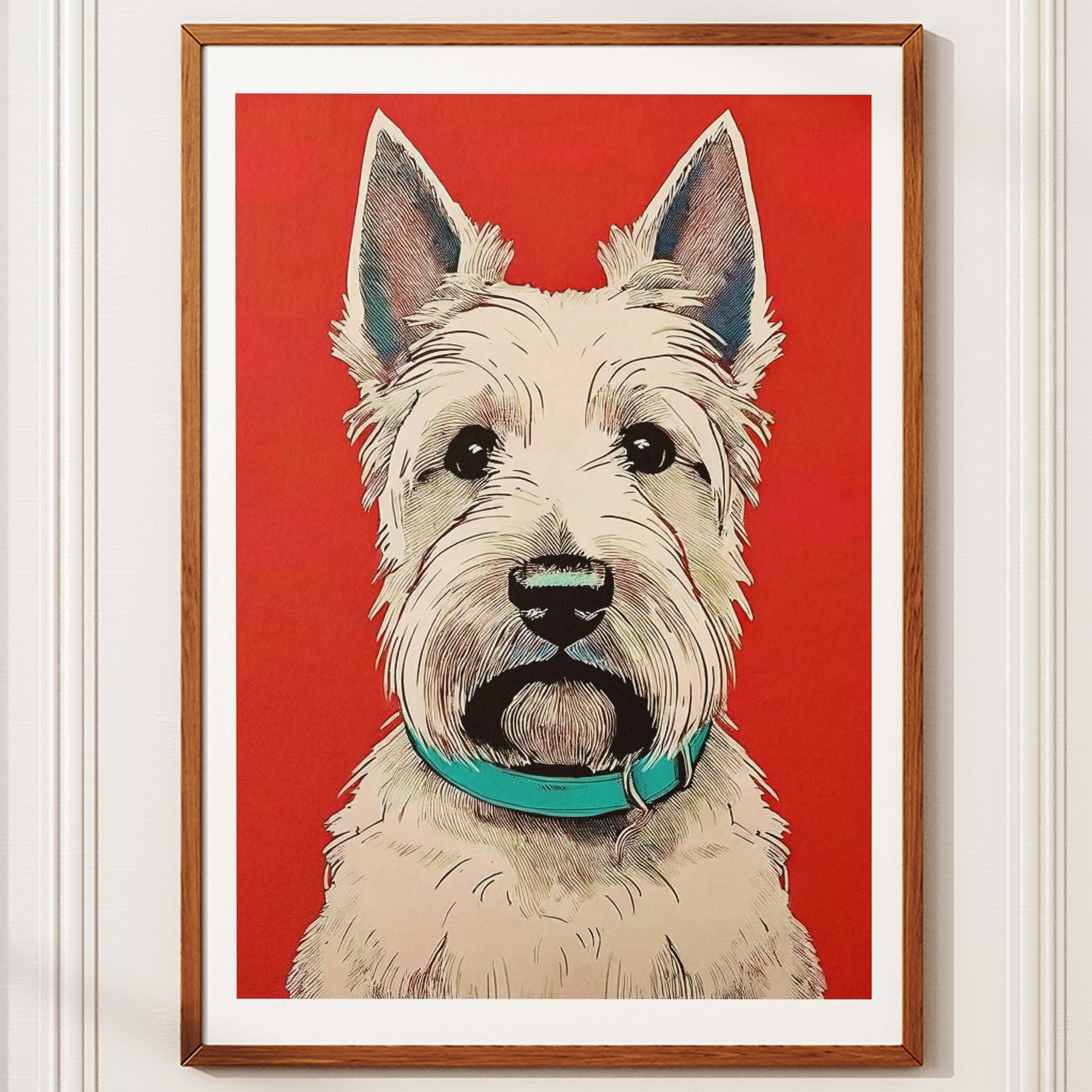 Scottish Terrier Red Dog Series image 10