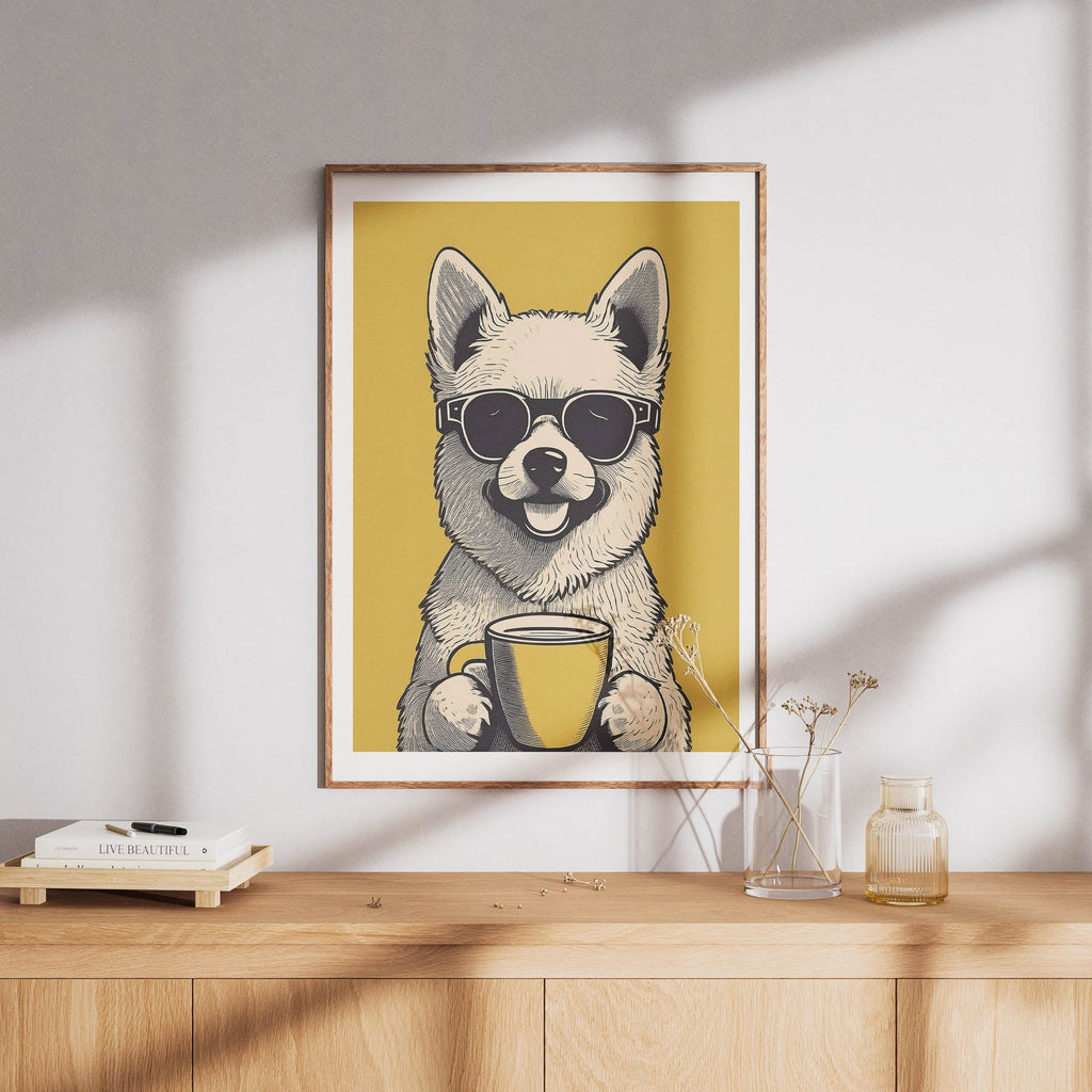 Pomapoo Chillin Coffee Dog image 8