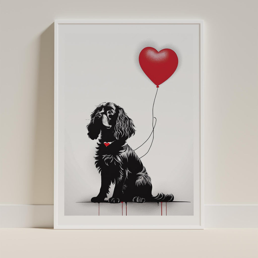 Cavalier Spaniel DOGSY Series inspired by the Art of Banksy image 9