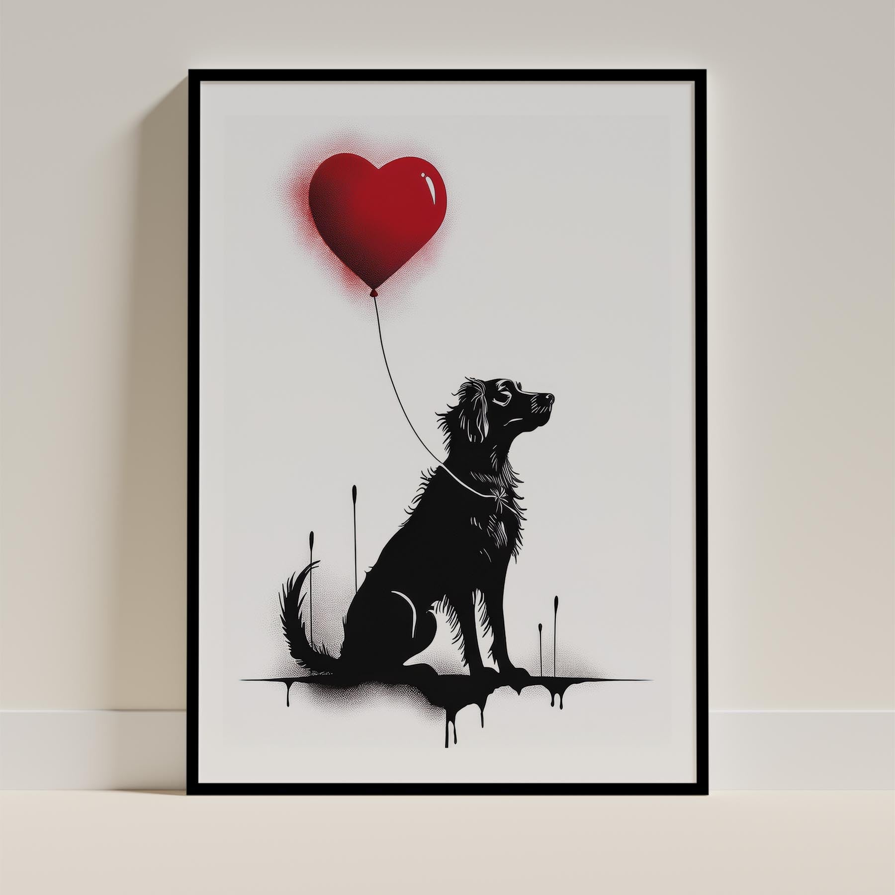 Afghan DOGSY Series inspired by the Art of Banksy image 0