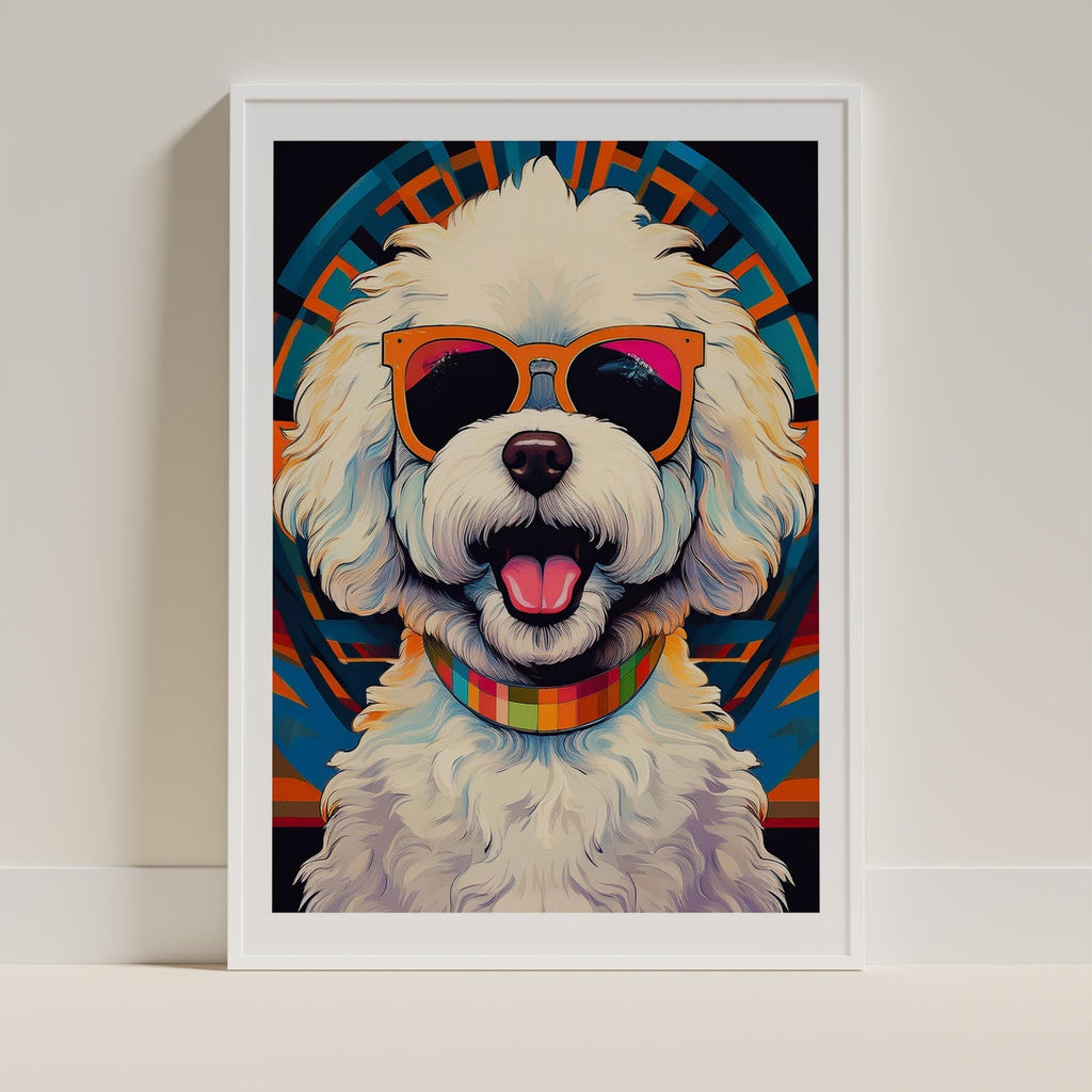 Bichon Frise In Colourful Sunnies 2 image 9