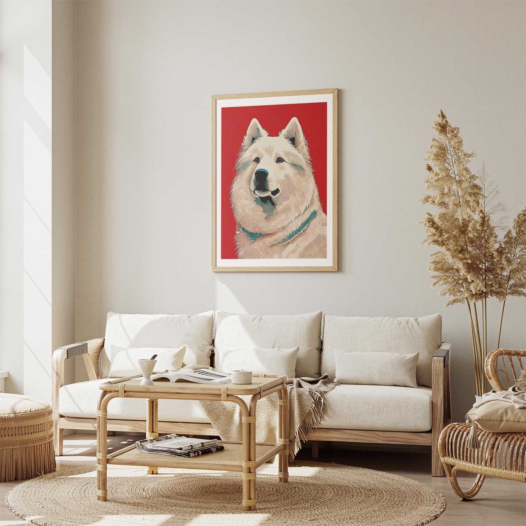 Samoyed Red Dog Series image 2