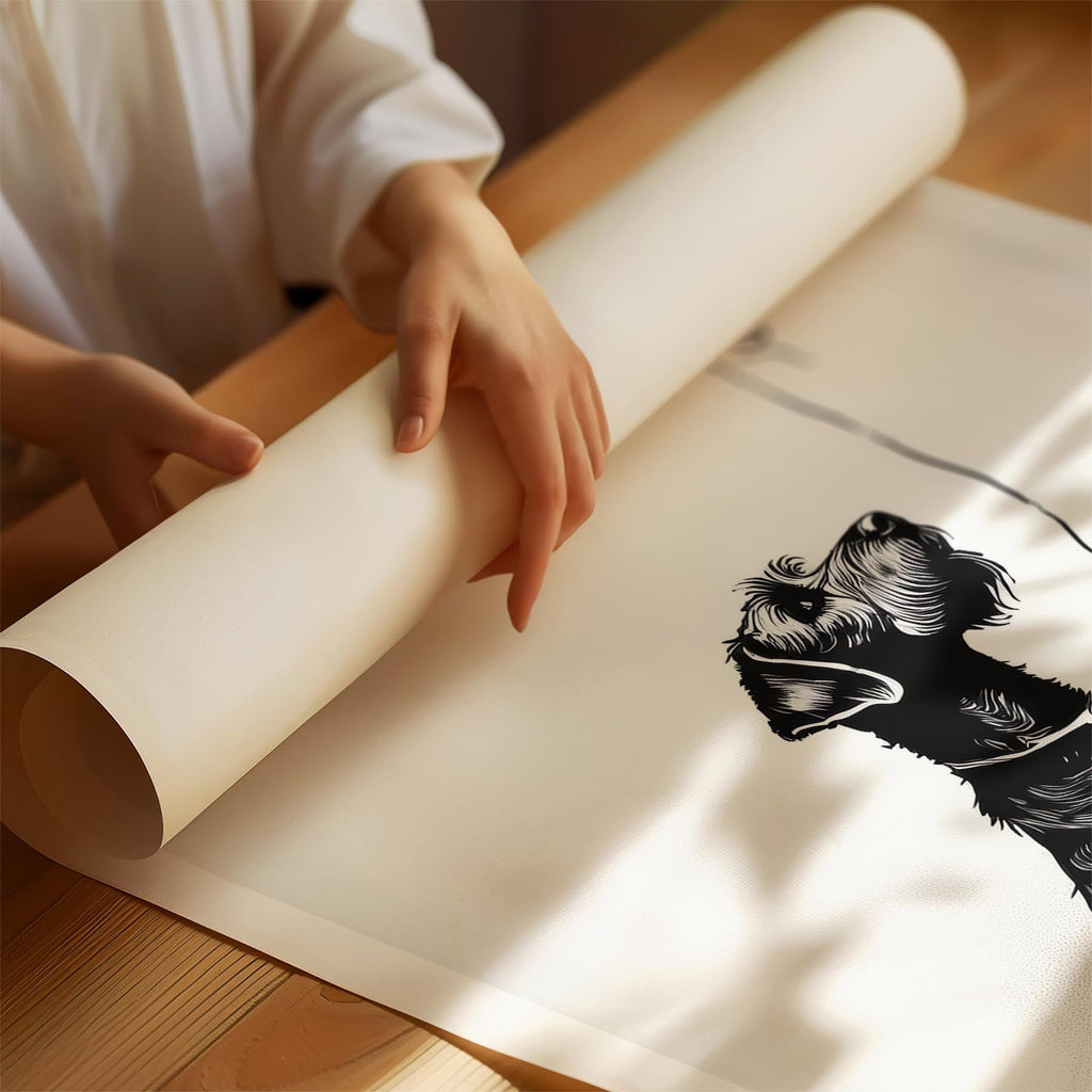 Airedale DOGSY Series inspired by the Art of Banksy image 1