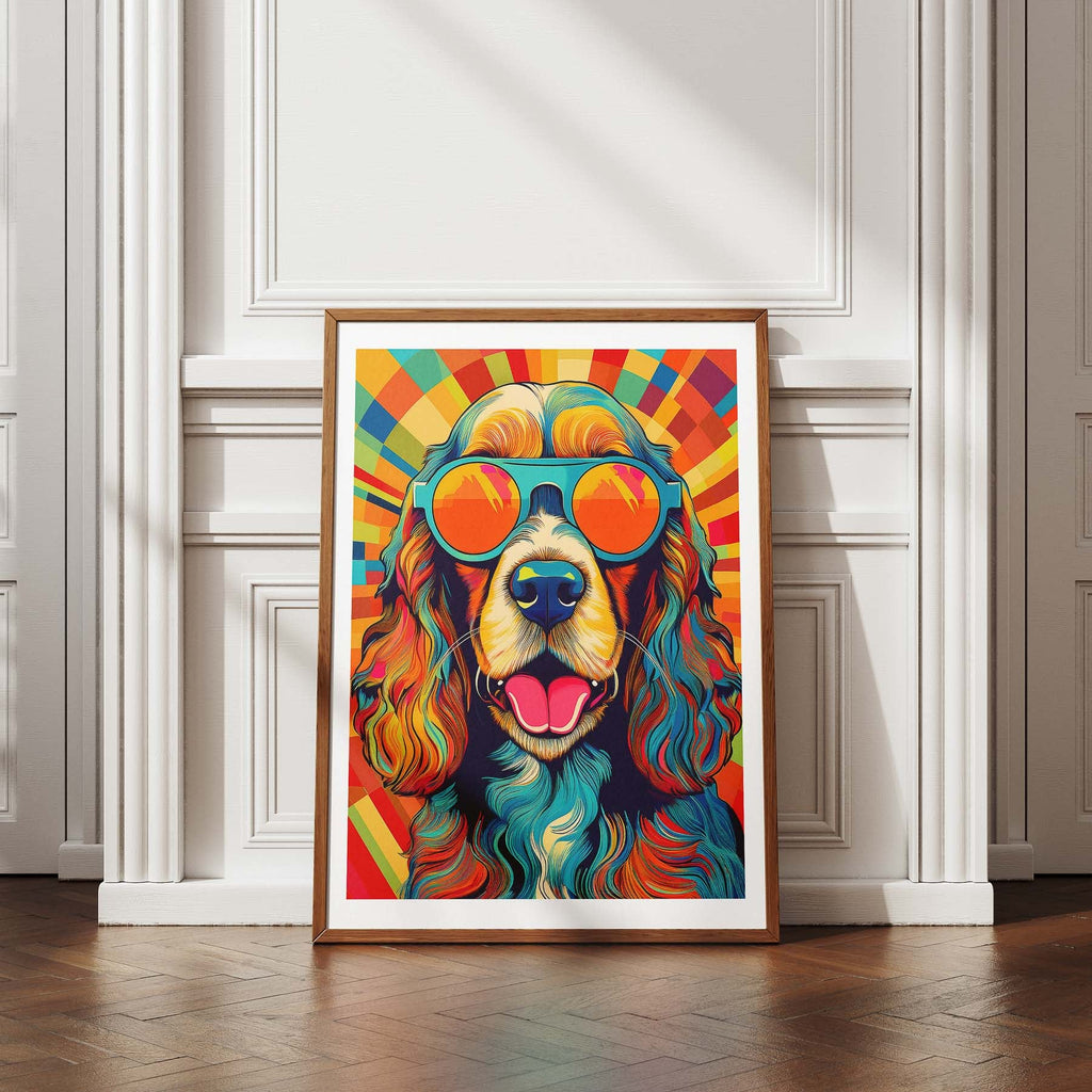 Cocker Spaniel In Colourful Sunnies 1 image 4