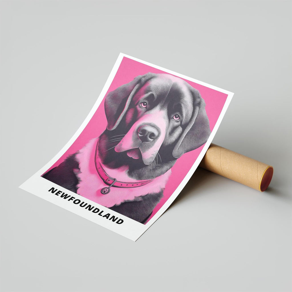 Newfoundland Pink and Black Dog Series 1 image 6