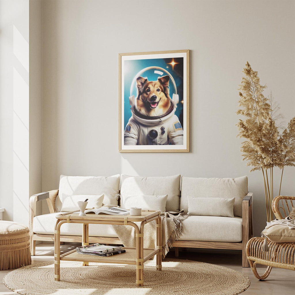 Shetland Sheepdog Astronaut Dog Series image 2