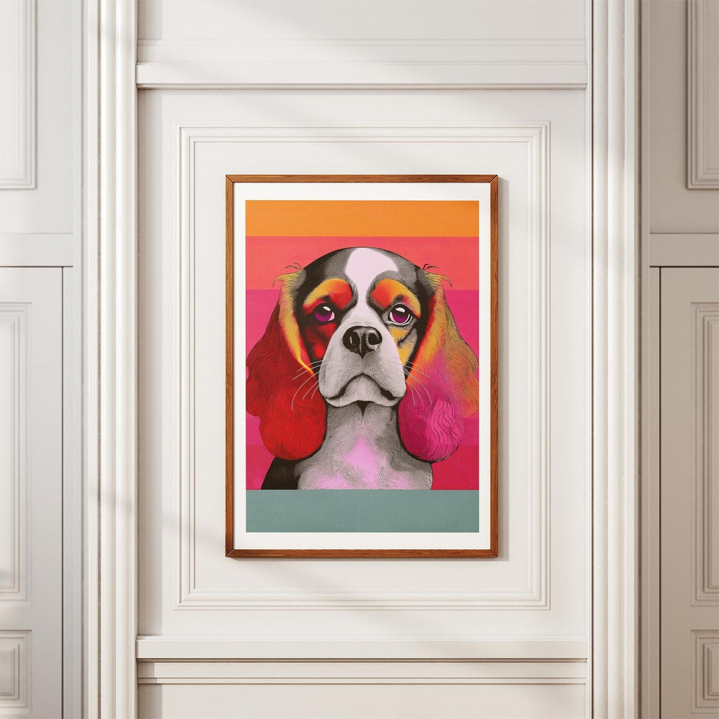 Cavalier Spaniel Modern Pop Dog Series image 3