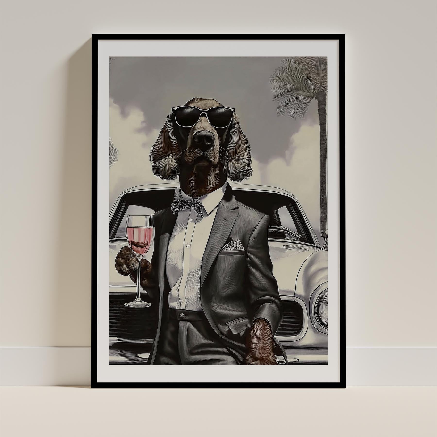 Irish Setter Dog Art Print Unframed Vol 1 | 11 Unique Designs | Wall Art Gift for Dog Lovers - Image 4 | Dogsy & Co