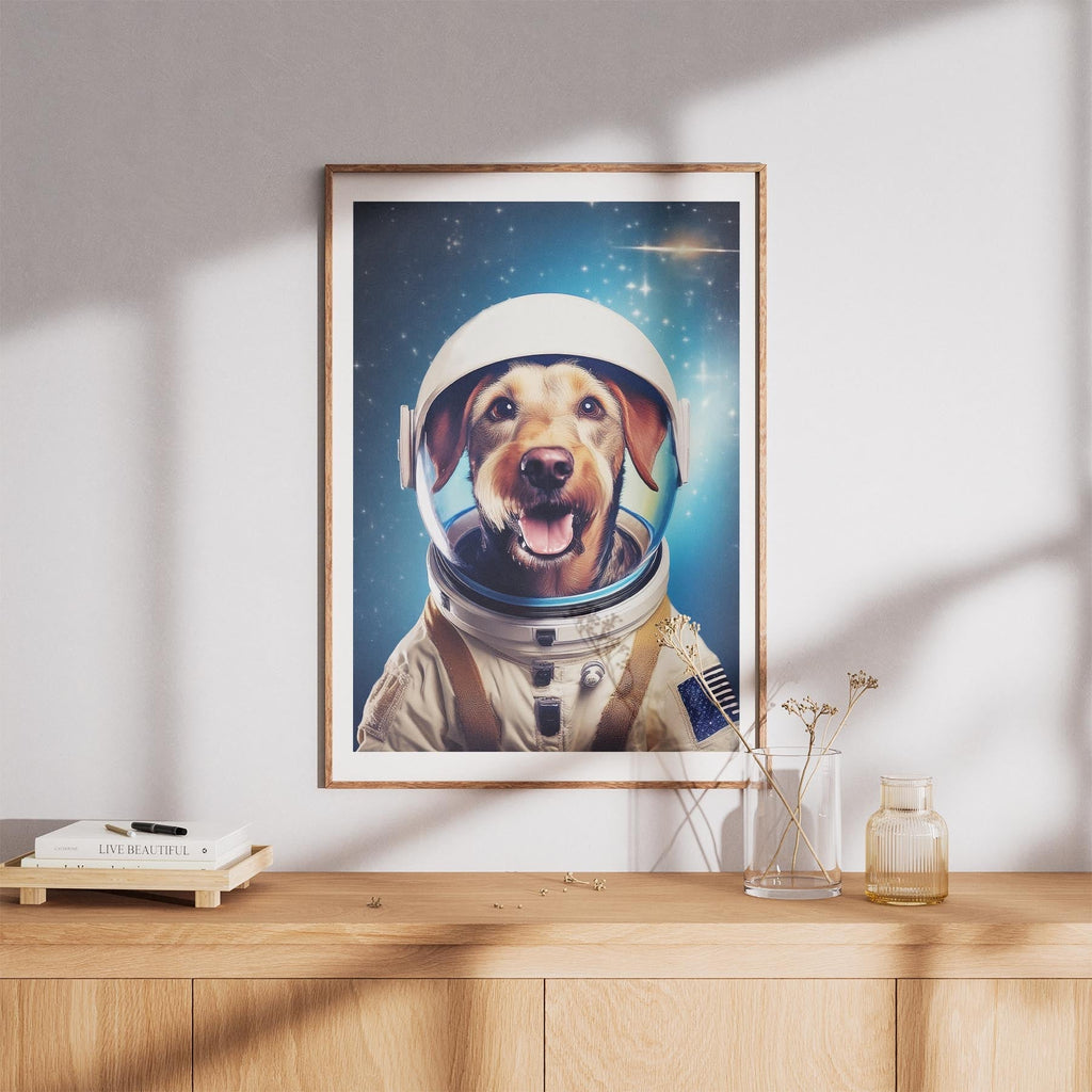 Airedale Astronaut Dog Series image 8