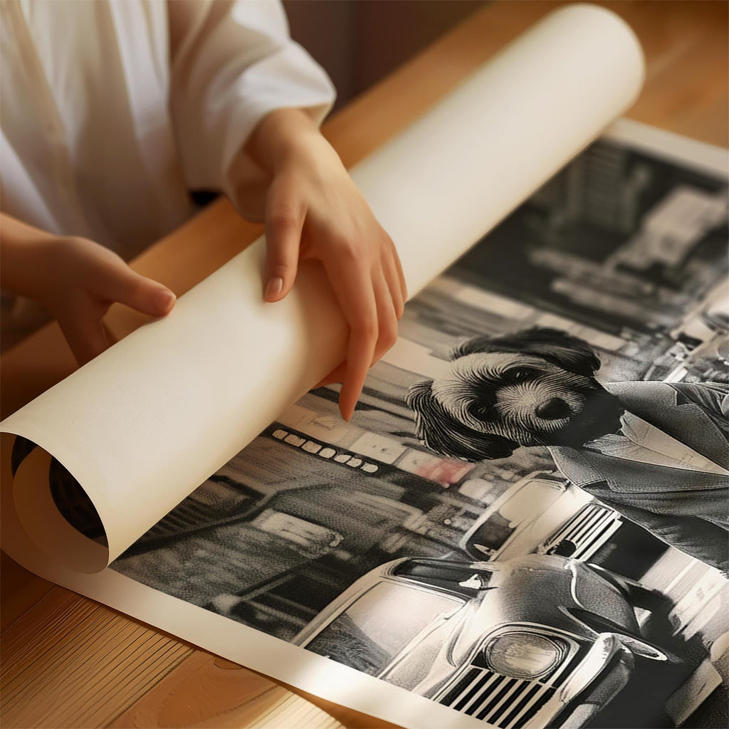 Black Russian Terrier Doggy Dean Series image 1