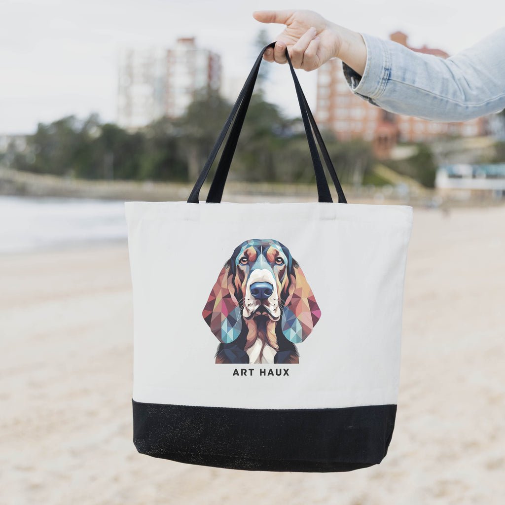 Bloodhound Chic Graphic Art Bag image 1