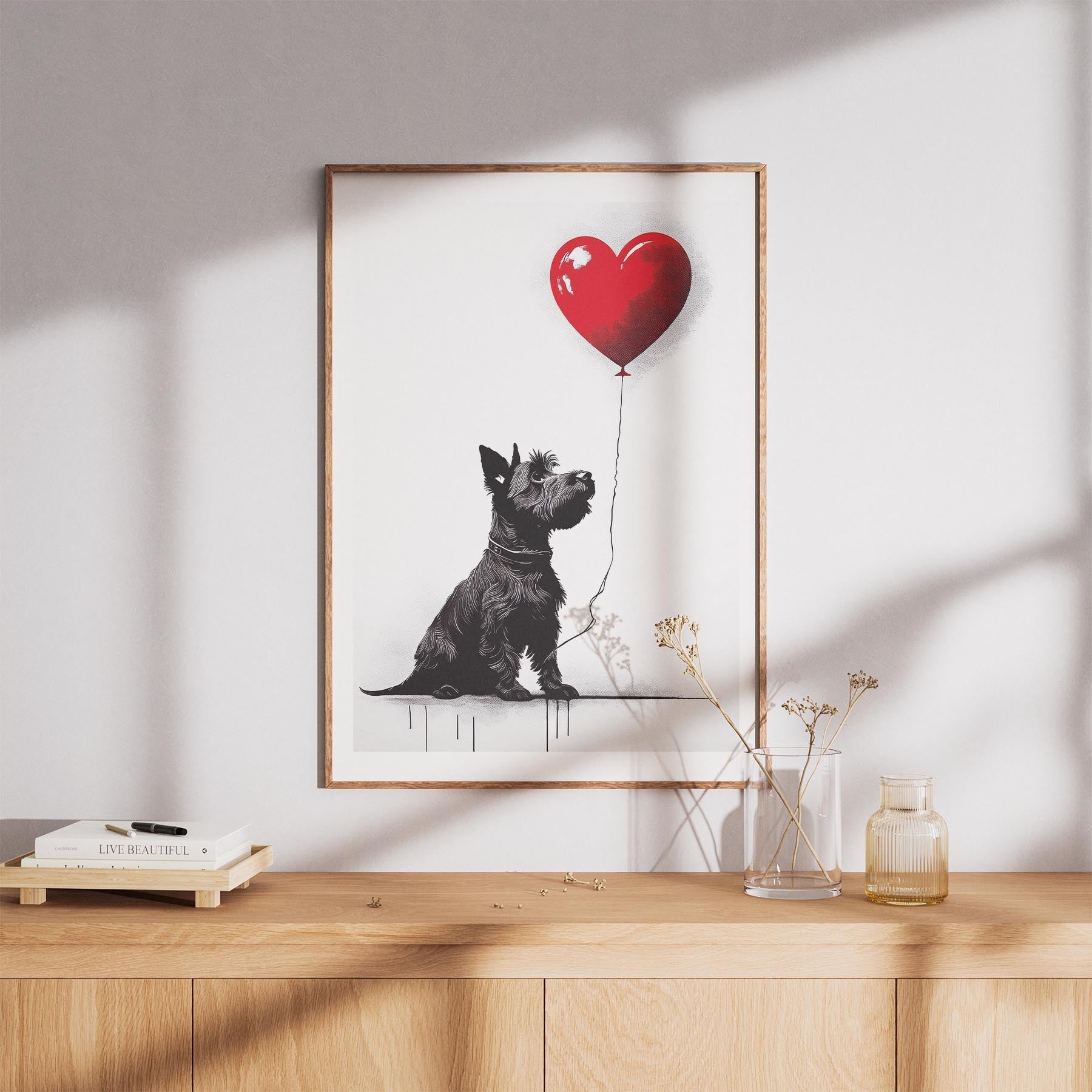Scottish Terrier DOGSY Series inspired by the Art of Banksy image 8