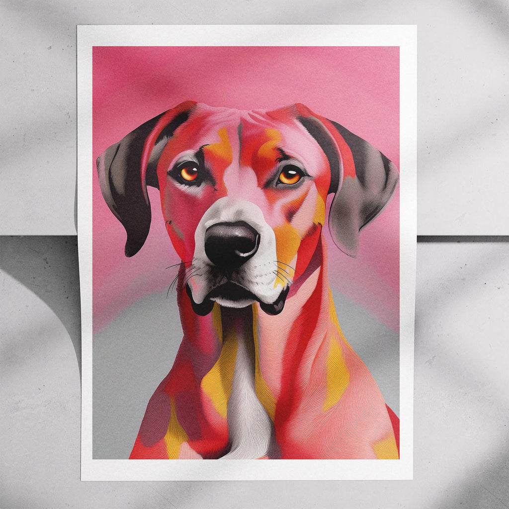 Rhoedesian Ridgeback Modern Pop Dog Series image 7
