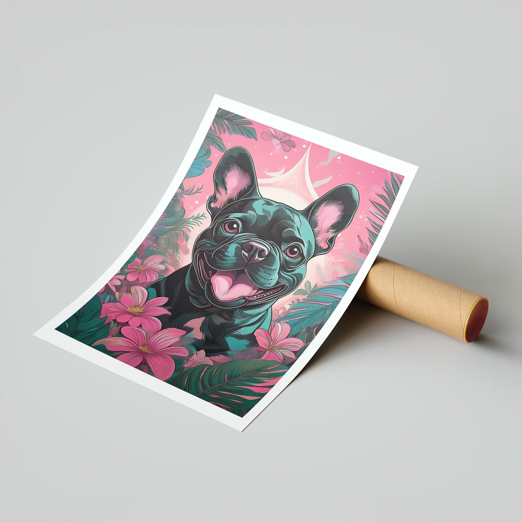 French Bulldog Flowery Dog image 7