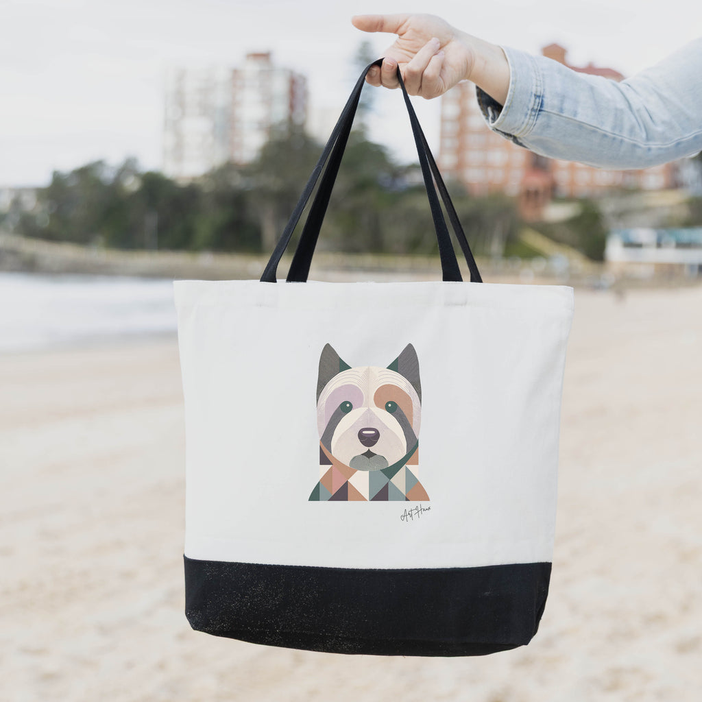 West Highland White Terrier Vintage Chic Graphic Bag image 1